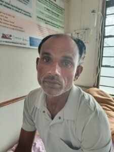 ​बिबट्याच्या हल्ल्यात जखमी झालेले भाऊसाहेब काशिनाथ पानसरे, घुलेवाडी संगमनेर