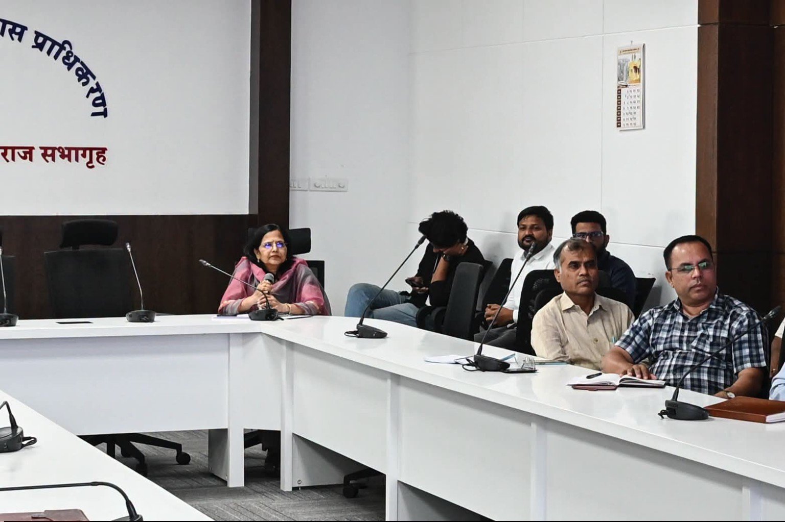 आकुर्डी मुख्यालयात PMRDA Q-Pad प्रशिक्षण कार्यशाळेतील मार्गदर्शन