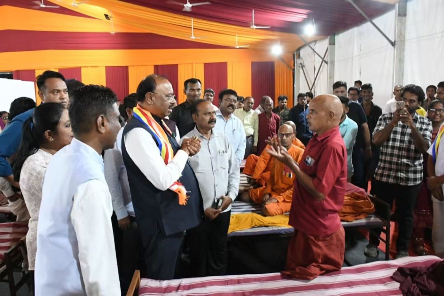 दीक्षाभूमी भेटीदरम्यानचे छायाचित्र 5